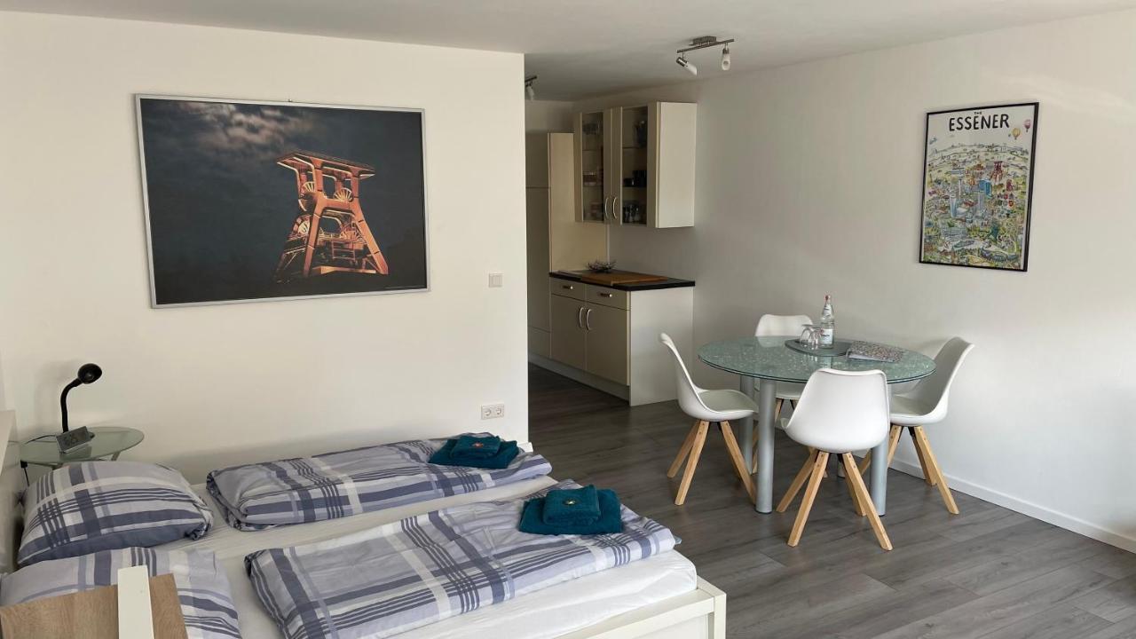 Appartamento Schicht Am Bach Essen Esterno foto